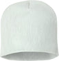Sportsman SP08 8’’ Knit Beanie - White - White / One Size Fits Most