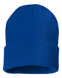 Sportsman SP12 12’’ Solid Cuffed Beanie - Royal Blue - Royal / One Size Fits Most