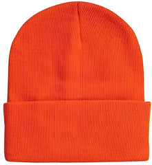 Sportsman SP12 Solid 12’’ Cuffed Beanie Blaze Orange Blaze / One Size Fits Most