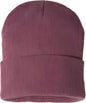 Sportsman SP12 Solid 12’’ Cuffed Beanie - Heather Cardinal - Cardinal / One Size Fits Most