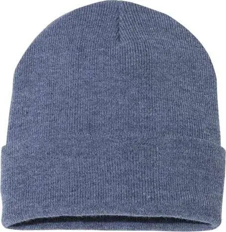 Sportsman SP12 Solid 12’’ Cuffed Beanie Heather Navy Navy / One Size Fits Most