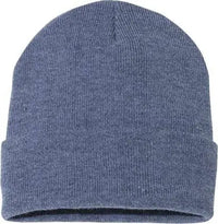 Sportsman SP12 Solid 12’’ Cuffed Beanie Heather Navy Navy / One Size Fits Most