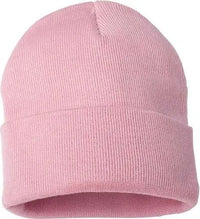 Sportsman SP12 Solid 12’’ Cuffed Beanie Pink Pink / One Size Fits Most