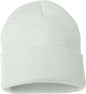 Sportsman SP12 Solid 12’’ Cuffed Beanie White White / One Size Fits Most