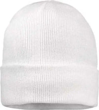 Sportsman SP12FL 12’’ Fleece Lined Cuffed Beanie White White / One Size Fits Most