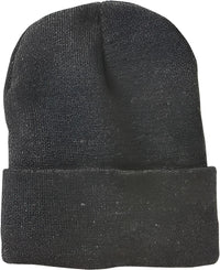 Sportsman SP12FL Fleece Lined 12’’ Cuffed Beanie Heather Charcoal Dark Gray / One Size Fits Most