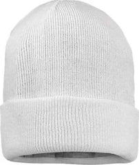 Sportsman SP12JL 12’’ Jersey Lined Cuffed Beanie - White - White / One Size Fits Most