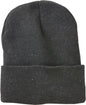 Sportsman SP12SL Sherpa Lined 12’’ Cuffed Beanie - Heather Charcoal - Dark Gray / One Size Fits Most