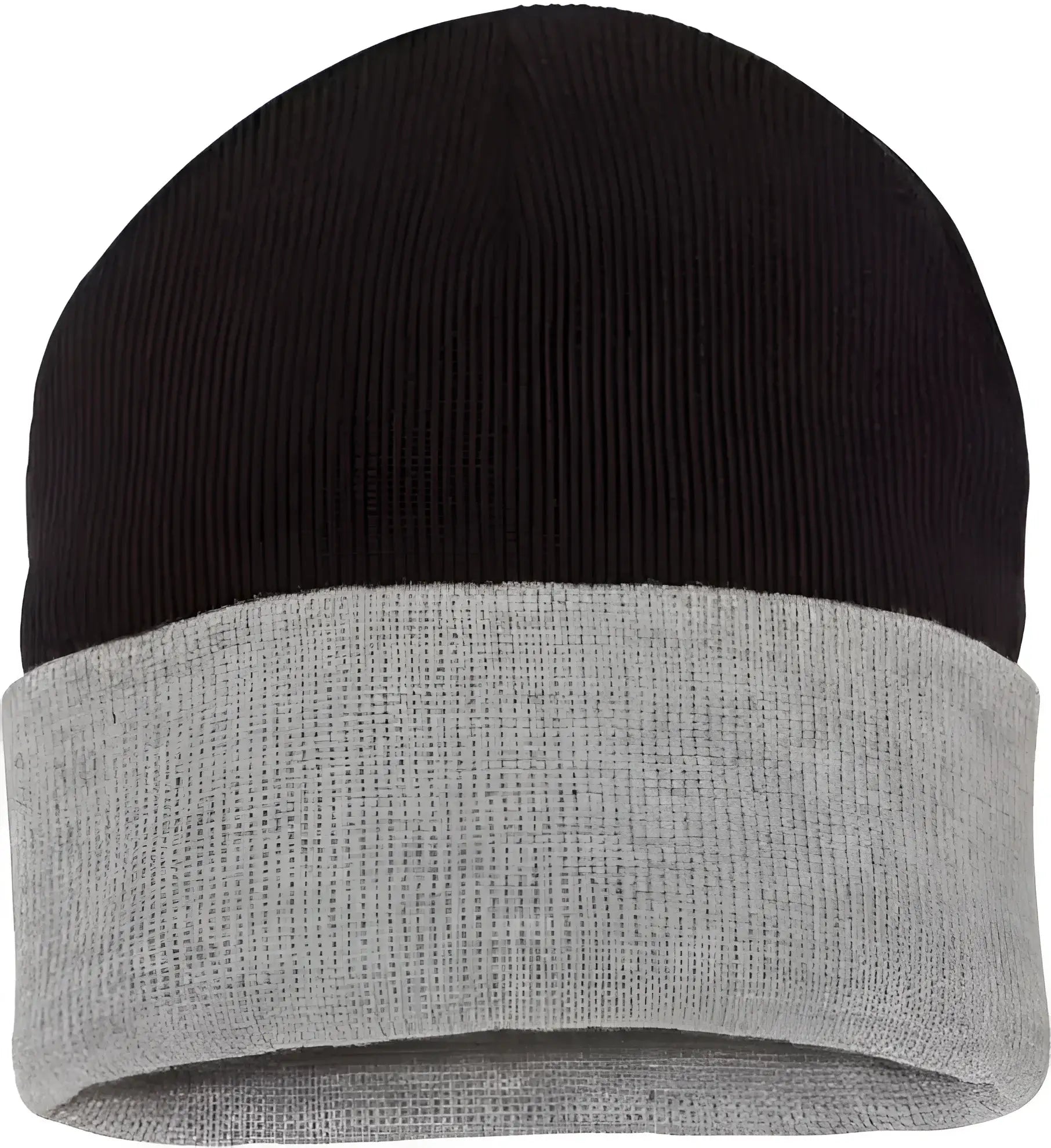 Sportsman SP12T Colorblocked 12’’ Cuffed Beanie - Black Heather - Black / One Size Fits Most
