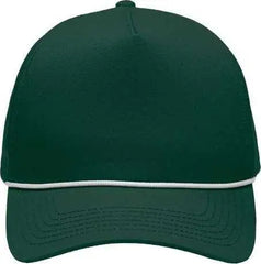 Sportsman SP1300 Five-Panel Rope Heritage Fit Cap - Forest Green - Forest / One Size Fits Most