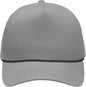 Sportsman SP1300 Five-Panel Rope Heritage Fit Cap - Gray - Gray / One Size Fits Most