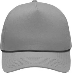 Sportsman SP1300 Five-Panel Rope Heritage Fit Cap - Gray - Gray / One Size Fits Most