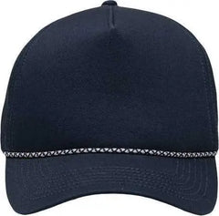 Sportsman SP1300 Five-Panel Rope Heritage Fit Cap - Navy - Navy / One Size Fits Most