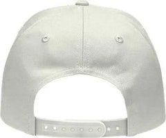 Sportsman SP1400 Lo-Pro Solid Back Traditional Trucker Cap - Stone - Ivory / One Size Fits Most