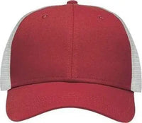 Sportsman SP1450 Traditional Lo-Pro Mesh Back Trucker Fit Cap - Cardinal White - Cardinal White / One Size Fits Most