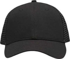 Sportsman SP1450 Traditional Lo-Pro Mesh Back Trucker Fit Cap - Charcoal Black - Dark Gray Black / One Size Fits Most