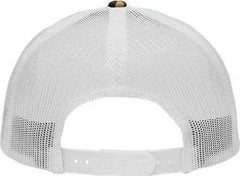Sportsman SP1450 Traditional Lo-Pro Mesh Back Trucker Fit Cap - Duck Camo White - White / One Size Fits Most
