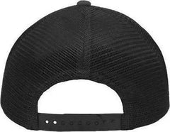 Sportsman SP1450 Traditional Lo-Pro Mesh Back Trucker Fit Cap - Heather Gray Charcoal Charcoal - Dark Gray / One Size