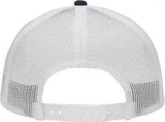 Sportsman SP1450 Traditional Lo-Pro Mesh Back Trucker Fit Cap - Navy Camo White - Navy White / One Size Fits Most