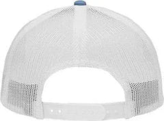 Sportsman SP1450 Traditional Lo-Pro Mesh Back Trucker Fit Cap - Sky Blue White - Columbia Blue White / One Size Fits