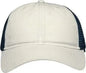 Sportsman SP1450 Traditional Lo-Pro Mesh Back Trucker Fit Cap - Stone Navy - Ivory Navy / One Size Fits Most