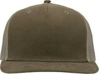 Sportsman SP1550 Modern Five-Panel Trucker Fit Cap - Dark Olive Green Khaki - Olive Khaki / One Size Fits Most