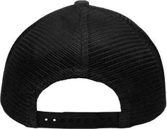 Sportsman SP1650 Modern Six-Panel Trucker Fit Cap - Charcoal Black - Dark Gray Black / One Size Fits Most