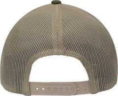 Sportsman SP1650 Modern Six-Panel Trucker Fit Cap - Dark Olive Green Khaki - Olive Khaki / One Size Fits Most