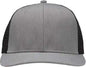 Sportsman SP1650 Modern Six-Panel Trucker Fit Cap - Heather Gray Black - Gray Black / One Size Fits Most
