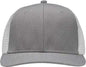 Sportsman SP1650 Modern Six-Panel Trucker Fit Cap - Heather Gray White - Gray White / One Size Fits Most
