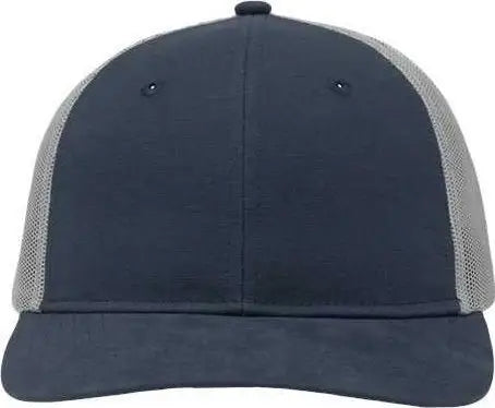Sportsman SP1650 Modern Six-Panel Trucker Fit Cap - Navy Gray - Navy Gray / One Size Fits Most