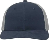Sportsman SP1650 Modern Six-Panel Trucker Fit Cap - Navy Gray - Navy Gray / One Size Fits Most