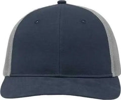 Sportsman SP1650 Modern Six-Panel Trucker Fit Cap - Navy Gray - Navy Gray / One Size Fits Most