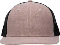 Sportsman SP1650 Modern Six-Panel Trucker Fit Cap - X Hatch Khaki Black - Khaki Black / One Size Fits Most