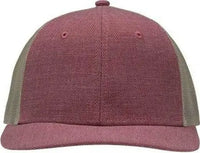 Sportsman SP1650 Modern Six-Panel Trucker Fit Cap - X Hatch Red Khaki - Red Khaki / One Size Fits Most