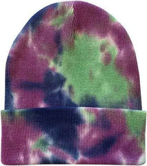 Sportsman SP412 12’’ Tie-Dyed Knit Beanie - Purple Passion - Purple / One Size Fits Most