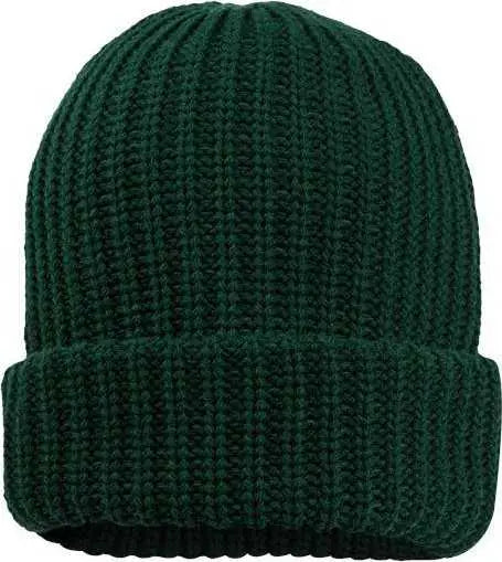Sportsman SP90 12’’ Chunky Cuffed Beanie - Forest Green - Forest / One Size Fits Most