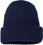 Sportsman SP90 12’’ Chunky Knit Cuffed Beanie - Navy - Navy / One Size Fits Most