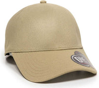 OC Sports STRIKE Flexible Fitting Cap - Khaki | HIT a Double