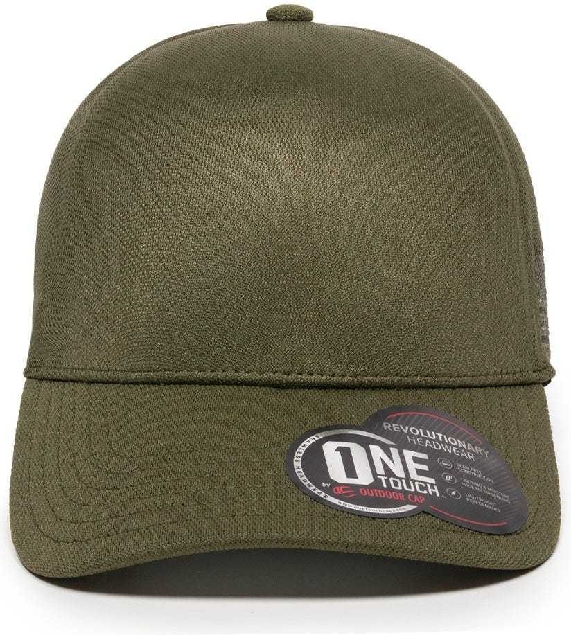 OC Sports STRIKE Flexible Fitting Cap - Olive | HIT a Double