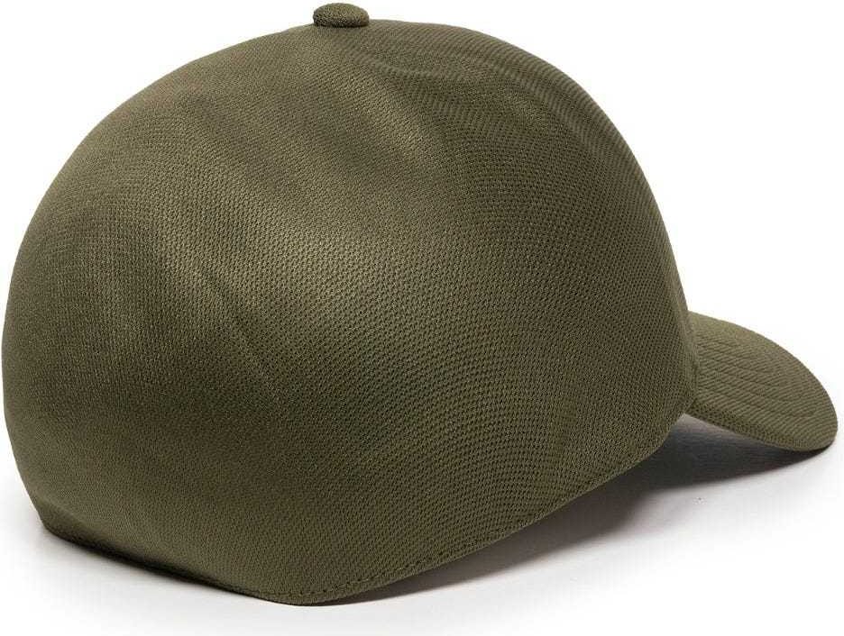 OC Sports STRIKE Flexible Fitting Cap - Olive | HIT a Double