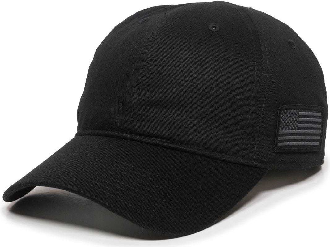 OC Sports TAC-500 Adjustable Cap - Black | HIT a Double