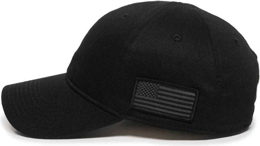 OC Sports TAC-500 Adjustable Cap - Black | HIT a Double