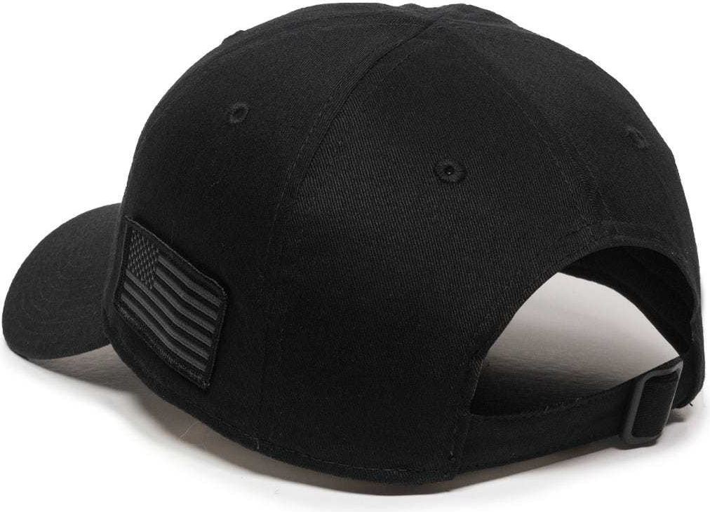 OC Sports TAC-500 Adjustable Cap - Black | HIT a Double