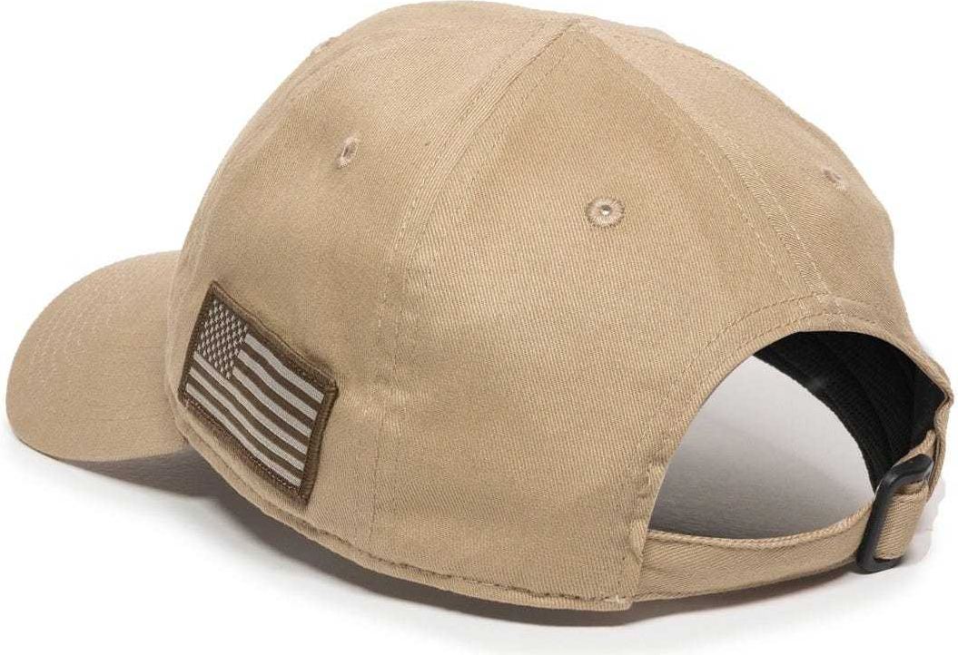 OC Sports TAC-500 Adjustable Cap - Khaki | HIT a Double