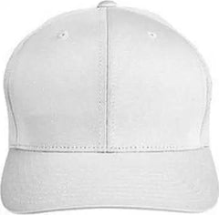 Team 365 TT801 By Yupoong Adult Zone Performance Cap - White - White / One Size Fits Most