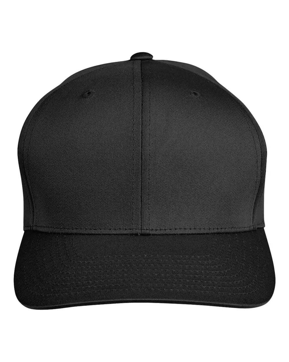 Team 365 TT801 Yupoong® Zone Performance Cap - Black - Black / One Size Fits Most