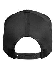 Team 365 TT801 Yupoong® Zone Performance Cap - Black - Black / One Size Fits Most