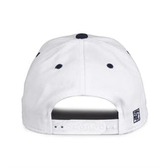 The Game GB2016 White Snapback Cotton Twill Cap - White Navy - White Navy / 6 7/8’’ - 7 5/8’’