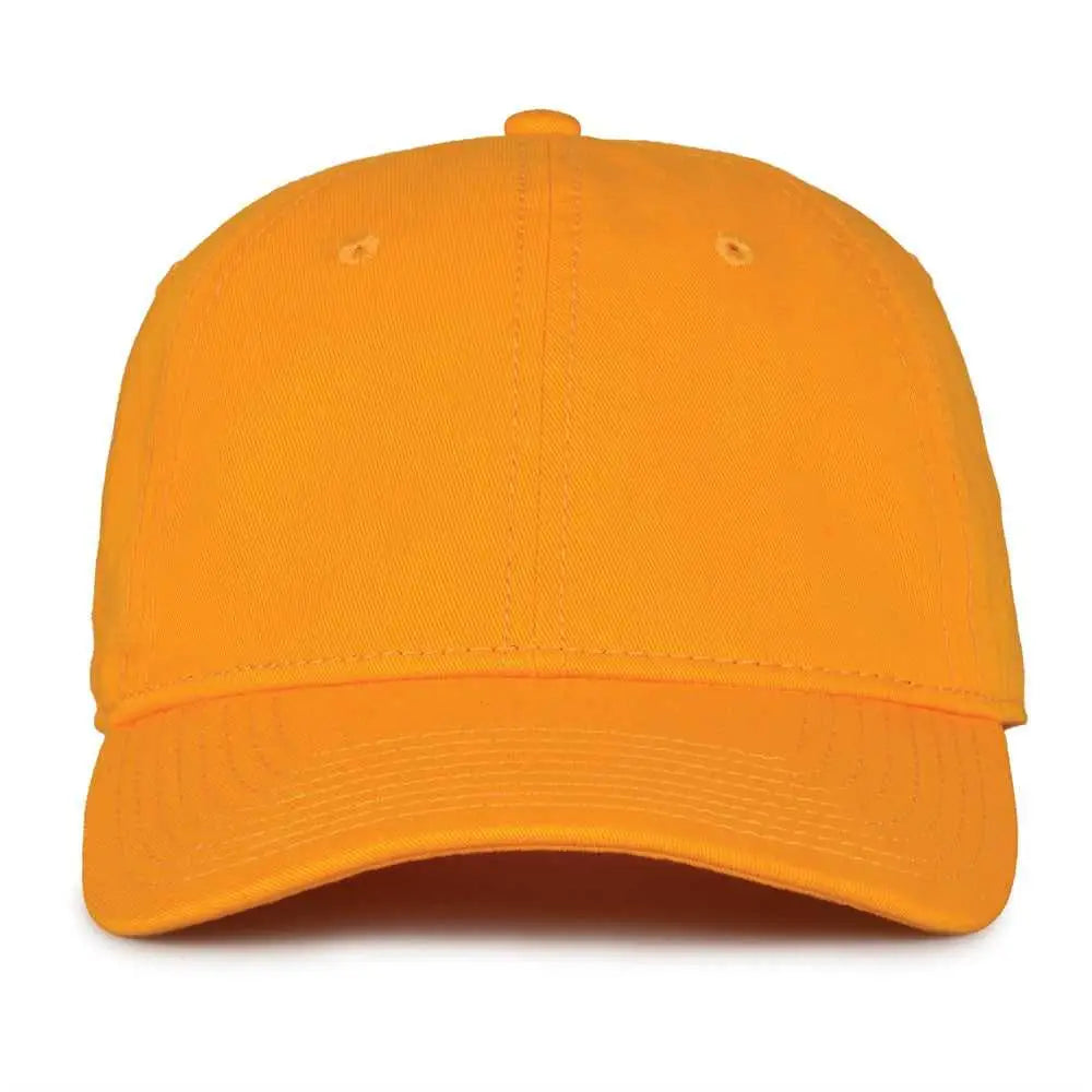 The Game GB210 Classic Relaxed Garment Washed Twill Cap - Athletic Gold - Gold / 6 7/8’’ - 7 5/8’’